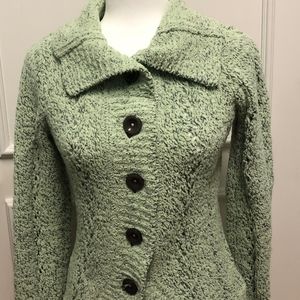 Cozy Sigrid Olsen Sweater with Matching Scarf